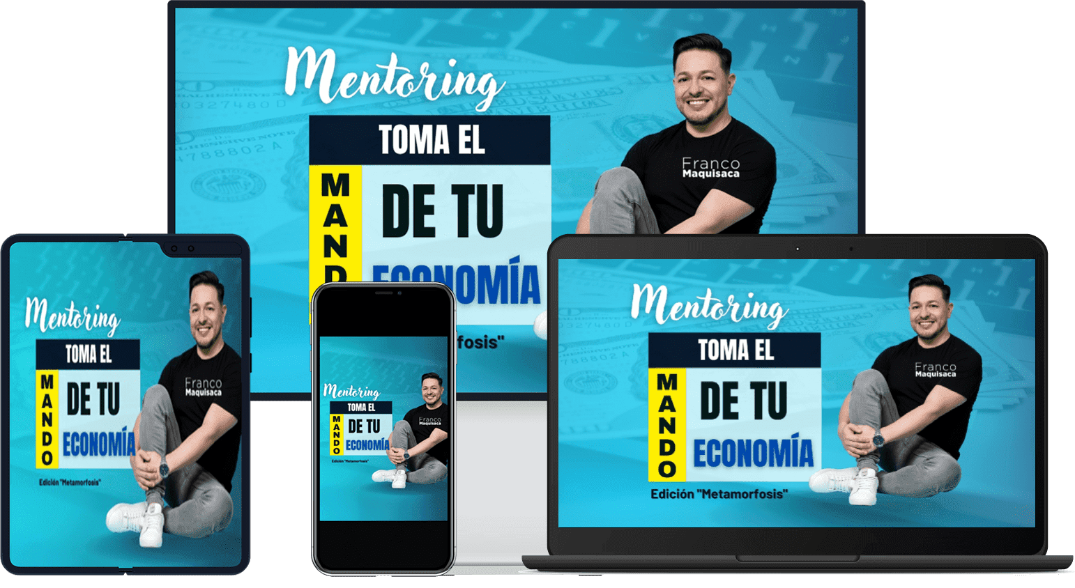 Mentoring Grupal en vivo Toma el Mando de tu Economía