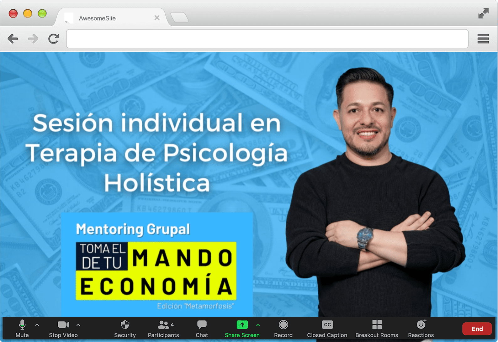 Sesión individual en Terapia de Psicología Holística