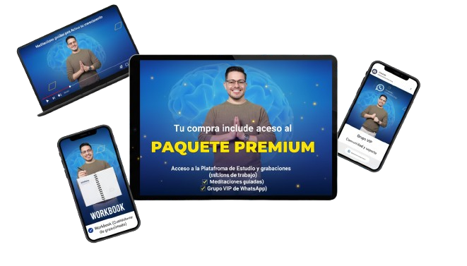 Paquete Premium del taller Reprograma tu Valor: plataforma, workbook y meditaciones
